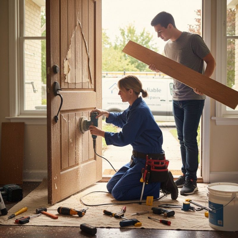 Exterior Door Repair in Conroe, TX